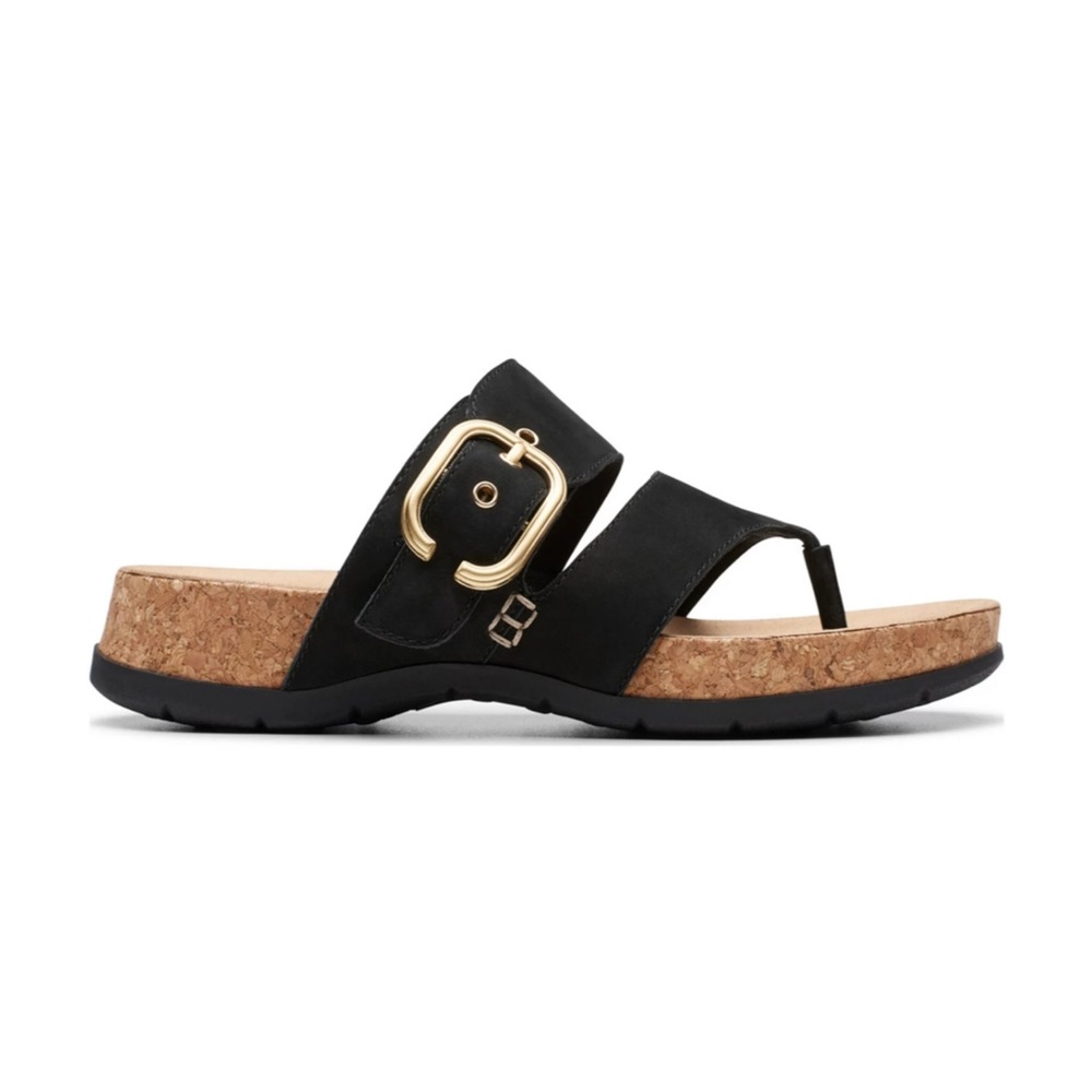 Clarks Reileigh Nubuck Sandals
Size 6
